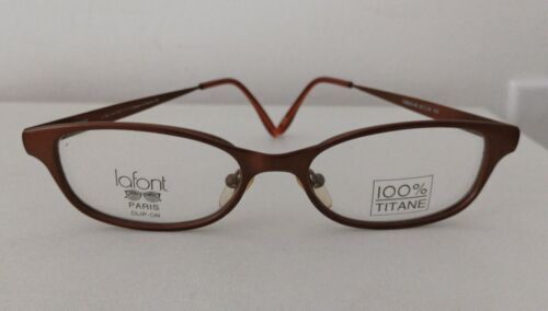 Jean Lafont Jura 49 Kupfer Oval Brille Brillengestell Jean Lafont Jura 49 Kupfer Oval Brille Brillengestell