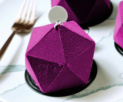 Silikon Diamant Form Fondant Tortendekoration Schokolade Eis Kerzen Harz