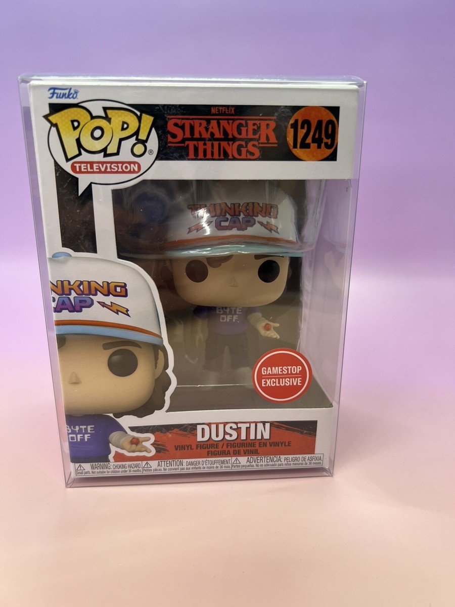2022 Funko Pop Dustin #1249 Stranger Things GameStop Exclusive | eBay