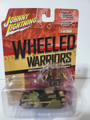 Johnny Lightning M1A1 Abrams Tank *2003 Invasion Of Iraq The Fall Of Baghdad