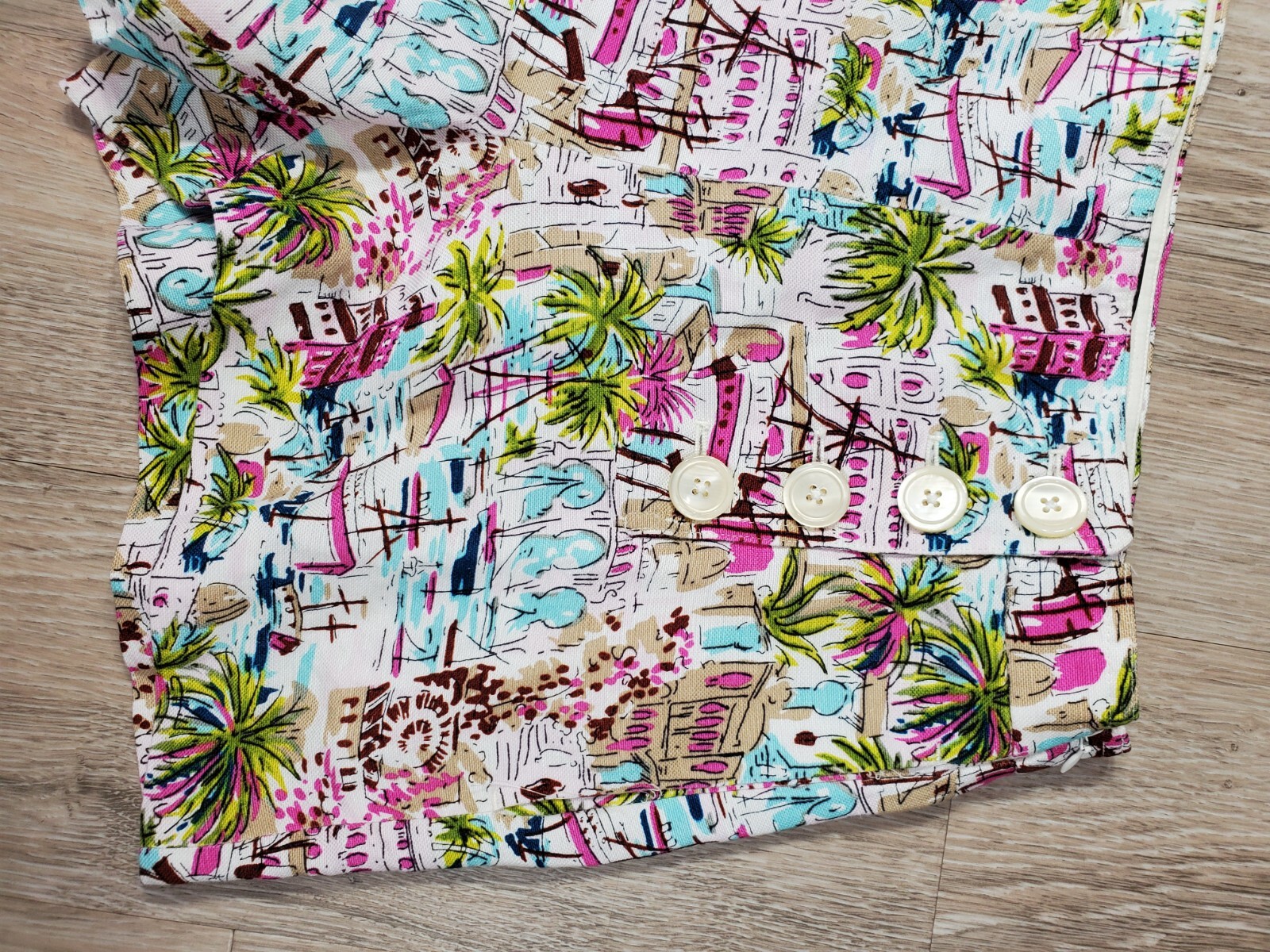 J. Crew 6 pantaloncini eleganti scena europea doppia fila bottone anteriore piatto