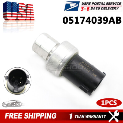 #ad #ad A C Pressure Transducer Switch For Chrysler Dodge Jeep Plymouth Ram MT0614 New $23.49