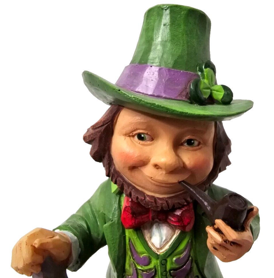 Jim Shore Heartwood Creek Irish Leprechaun Pint Sized Figurine