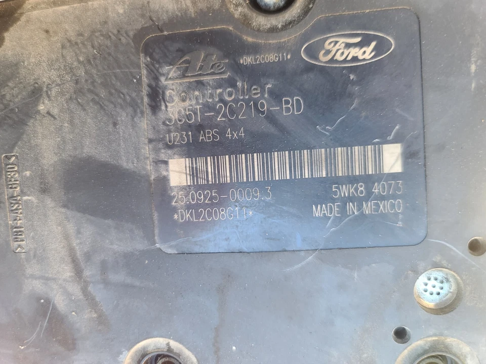 ✅⭐⭐2003 LINCOLN AVIATOR ABS MÓDULO BOMBA FRENO ANTIBLOQUEO 3C54-2C346-AF U231 Foto 3 de 4