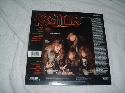 KREATOR Pleasure To Kill '86 LP ORIGINAL US Combat Military label