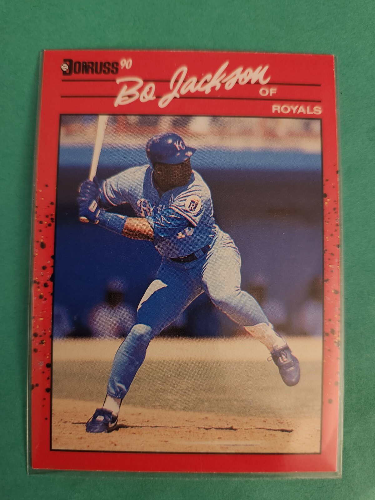 1990 Donruss - No . After Inc in the Copyright on Back #61 Bo Jackson