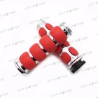 Red Chrome Billet Aluminum 1