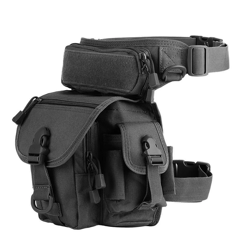 Drop Leg Bag for Men Military Tactical Thigh Pack Pouch