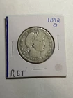 1892 O Barber Half Dollar 50C VG Key Date