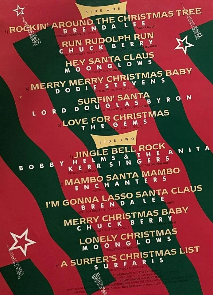 Rockin' Little Christmas LP M- MCA Chuck Berry Surfaris Gems Enchanters ++ - Image 4 of 4