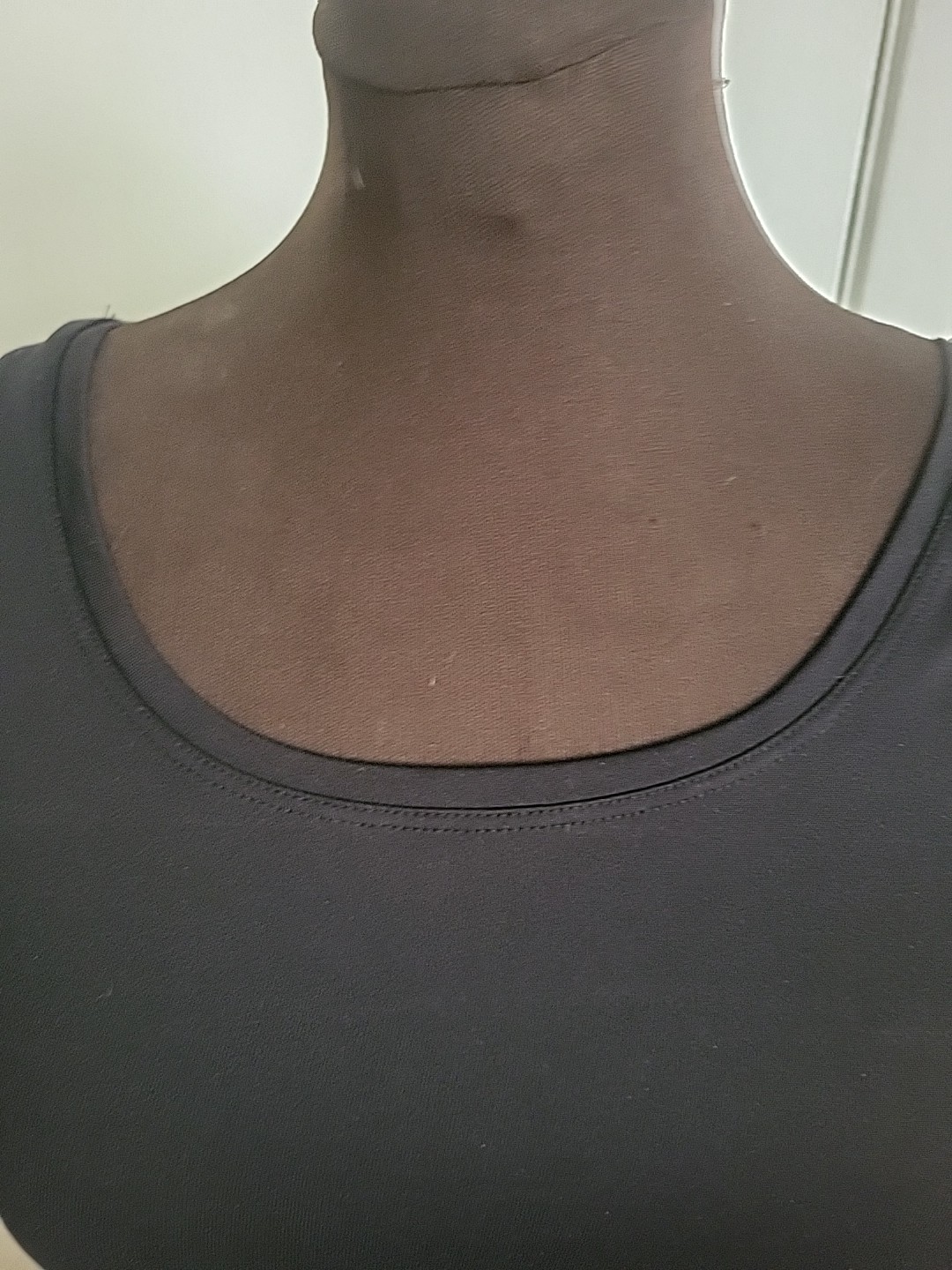 Karen Kane Essentials Solid Black Basic Tank Top … - image 3