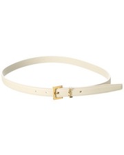 Saint Laurent Monogram Narrow Leather Belt Women's