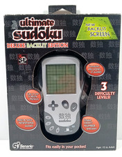 NEW Sudoku Senario Entertainment Ultimate Deluxe Edition Handheld Backlit Game