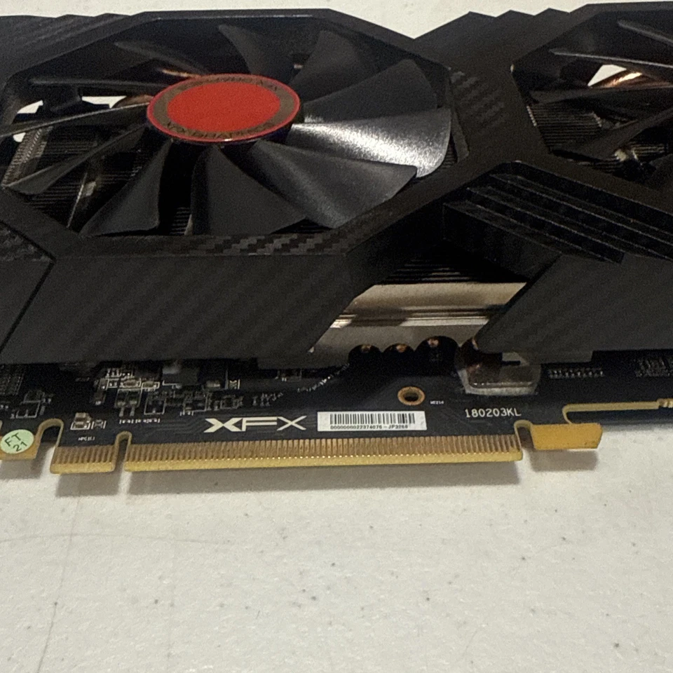 XFX AMD Radeon RX 580 4GB GDDR5 Graphics Card RX580P4L V2.0 Used graphics card - Image 2 of 4