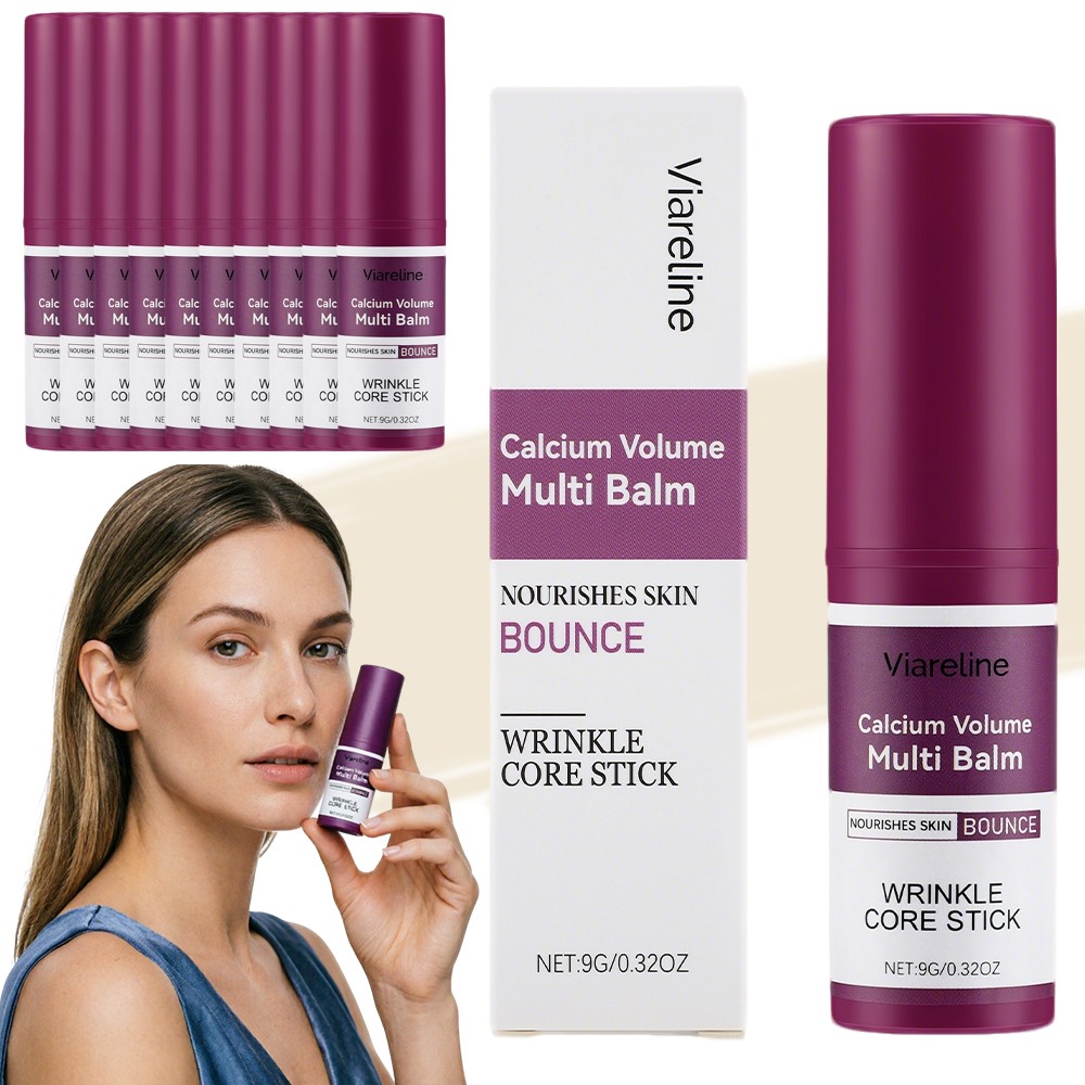 1-10pcs Calcium Volume Multi Balm, Wrinkle Core Stick, Anti-aging Hydrating Firm