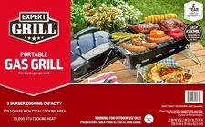 New Expert Grill 17.5" 10,000 BTU Burner Portable Propane Gas Grill - FREE S/H