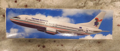 Flight Miniatures Cayman Airways Boeing 737-400 1/185 Model Airplane NEW