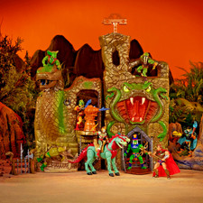 MOTU Origins Snake Lair Playset Crowdfund  includes Lady Slither and her steed