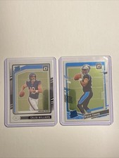 2024 PANINI OPTIC RATED ROOKIE #201 CALEB WILLIAMS & #213 BRYCE YOUNG LOT (2)