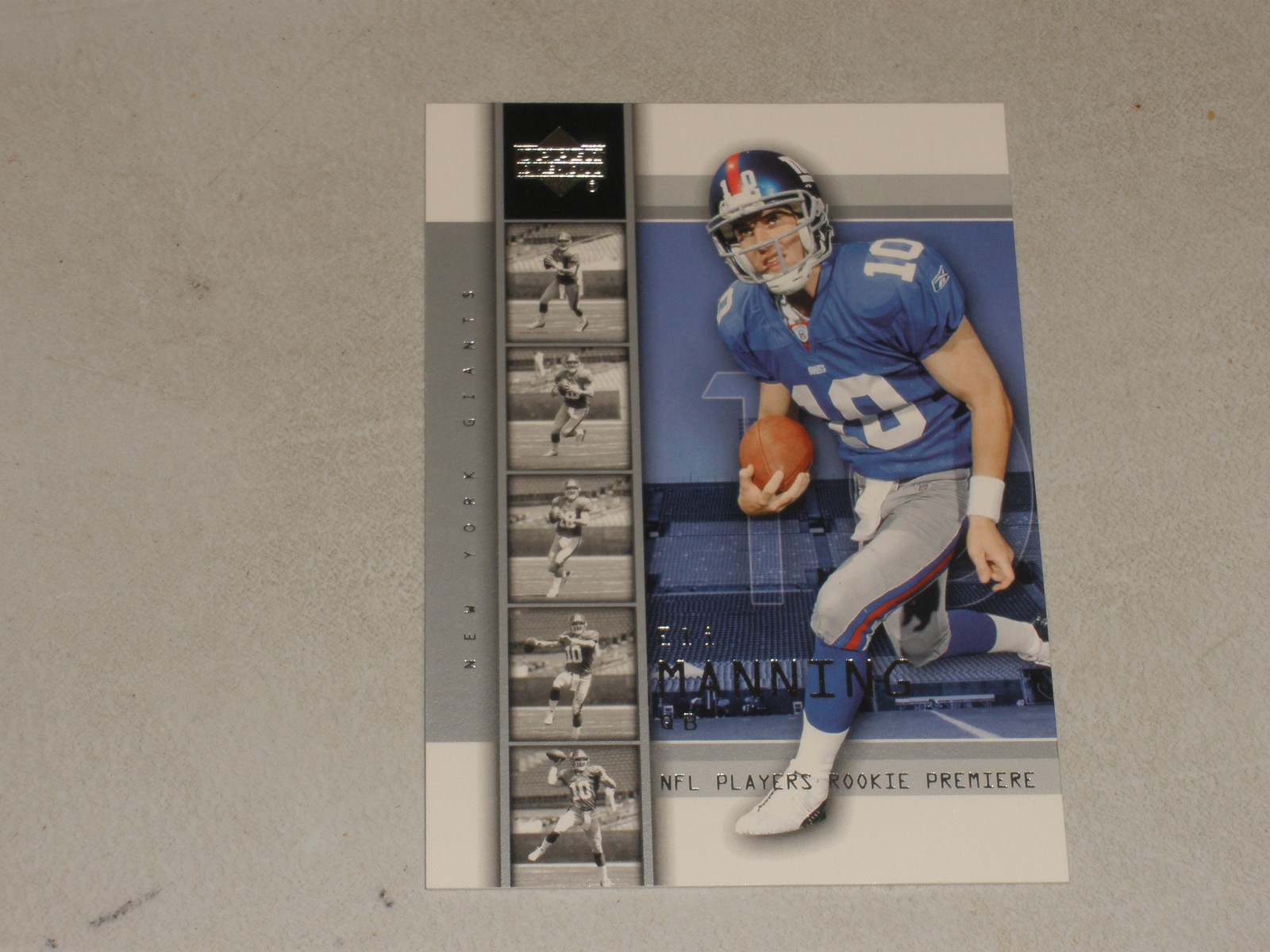 Eli Manning Upper Deck Rookie Premiere #1 Base