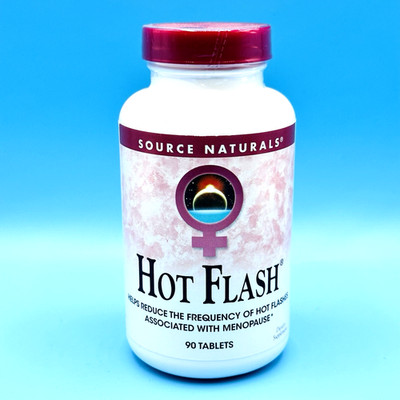 Eternal Woman Hot Flash by Source Naturals - 90 Tablet Bottle - Best By 08/2026