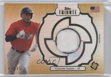 2013 Topps Tribute WBC Prime Gold 12/15 Giancarlo Stanton #WPP-GS Patch 1g5