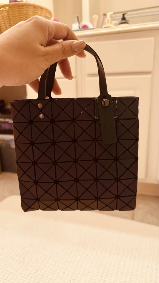 Bolso romboide geométrico tamaño pequeño bolso de mano Foto 3 de 4