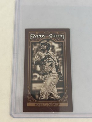 2013 Topps Gypsy Queen - Yadier Molina #289 Mini Sepia-Tone /50