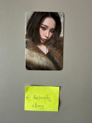 aespa Karina Dirty Work Single QQ Music 3* STAR Official Photocard