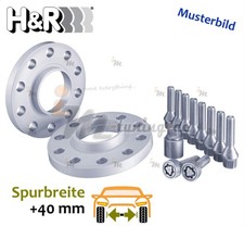H&R TRAK+ Spurplatten DR 40mm p.A. ABE für Smart City-Coupé 450 :: 1998 >> 2004