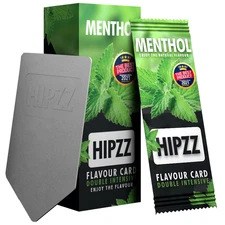 Hipzz Flavor Cards - Menthol Aroma Card - (Box of 20 Cards!)