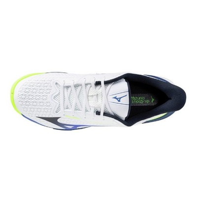 Mizuno Tennis Shoes WAVE EXCEED TOUR 7 AC White/Blue/Yellow