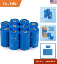Dog Poop Bags 150 Blue Leak Proof