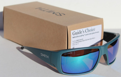 SMITH OPTICS Guide's Choice POLARIZED Sunglasses Pacific/Opal Glass $297