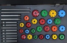 43x Valve Seat Cutter Tool Kit Carbide Tipped For Vintage And Modern Engines