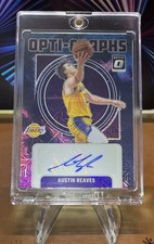 2024-25 Panini Donruss Optic Austin Reaves Opti-Graphs #OG-AUS Nebula 1/1 Lakers