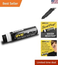 Versatile Black Under Eye Paint Stick - Perfect for Baseball, Football, Softball