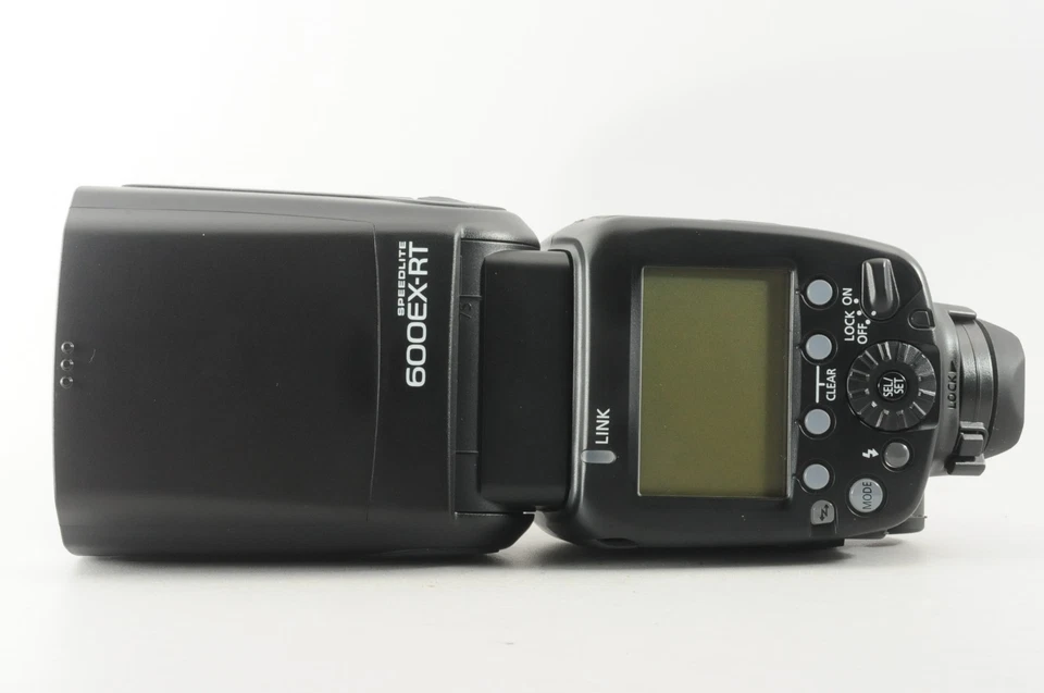 US 15% OFF NOW Mint Canon Speedlite 600EX-RT Flash Black From #3719 - Image 3 of 4