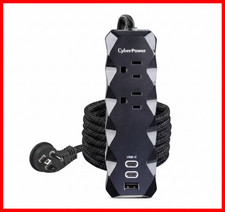3 ft. 2-Outlet 3 USB Surge Protector