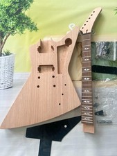 DIY Electric Guitar Kit Explorer Electric Guitar Rosewood Fretboard US warehouse