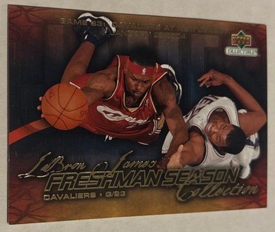 2004 Upper Deck Collectibles LeBron James Freshman Season #34  