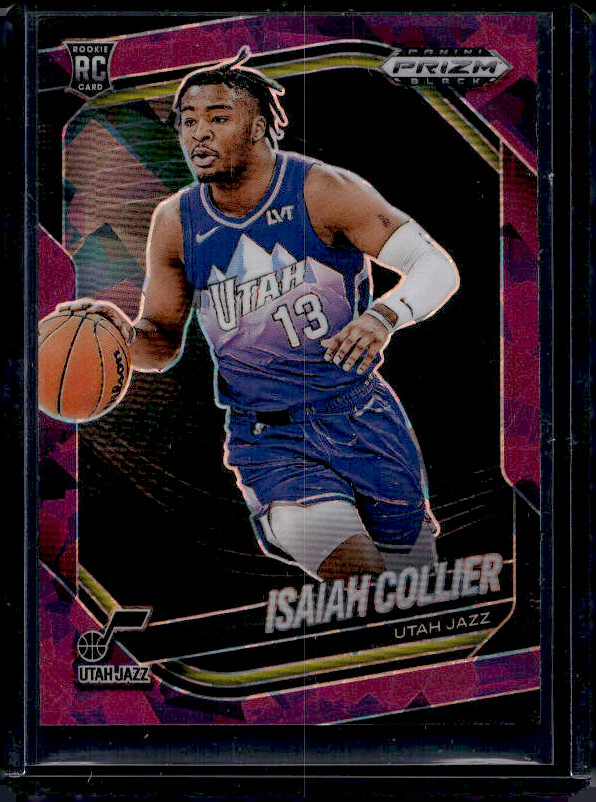 2024-25 Panini Prizm Black - Isaiah Collier #32 Purple Ice Prizm (RC) /149