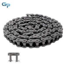 Heavy Duty Roller Chain with 2 Connecting Link 100H 10 Ft