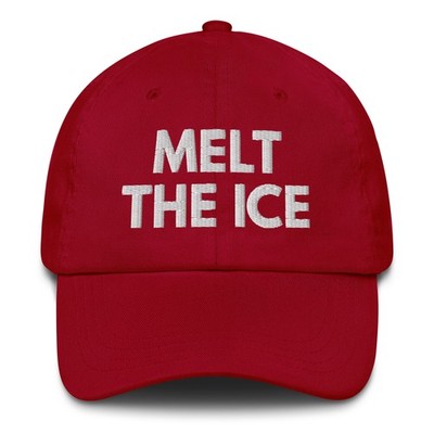 Melt the Ice Hat Norwegian Resistance Dad hat