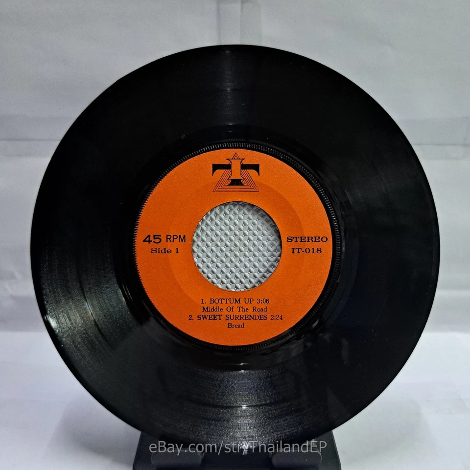 MIDDLE OF THE ROAD /BREAD / PYTHON LEE JACKSON THAILAND EP 45 1st List Rare - Image 3 of 4