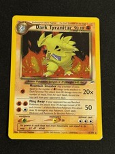 Nintendo Dark Tyranitar 11/105 Neo Destiny Holo Rare - SWIRL - CLEAN FRONT