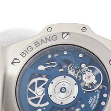 HUBLOT Big Bang Unico Titanium Blue 421.NX.5170.RX Men's Used Watch #31017 6