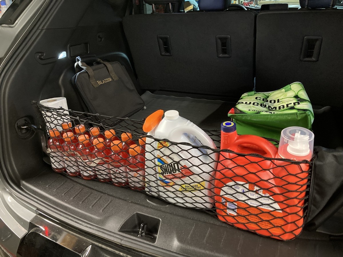 Trunk Net For Suv Car Accessory Envelope Style Trunk Cargo Net Storage Netting Organizer 44x16 Inch Cargo Net - View #10