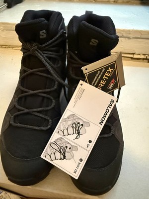 Salomon Men s Quest Rove Gore-Tex, Waterproof Backpacking & Hiking Black Size 10