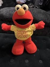 Fisher Price Sesame Street Elmo Hokey Pokey Singing Dancing Mattel 2004 Works